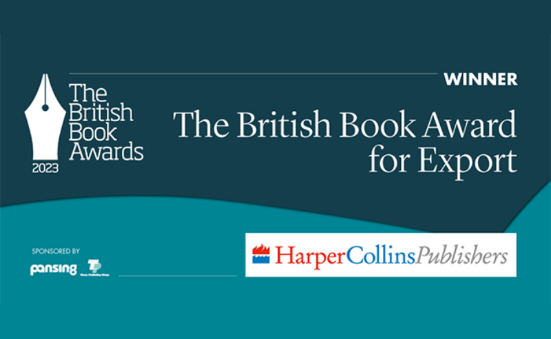 HarperCollins Clinch The British Book Award For Export! - HarperReach